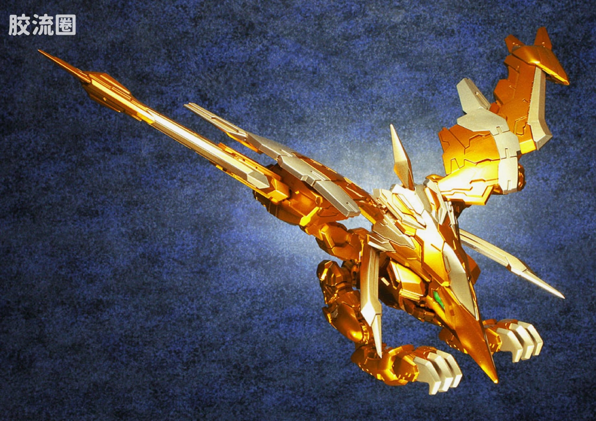 EX合金系列玩具 普通版 勇者莱丁 GODBIRD Unit GOLD Ver. - 图片